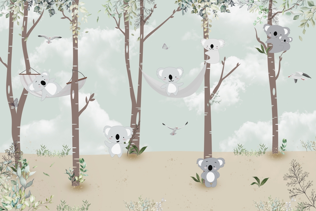 Fototapeta Szare Misie Koala_1591392736'