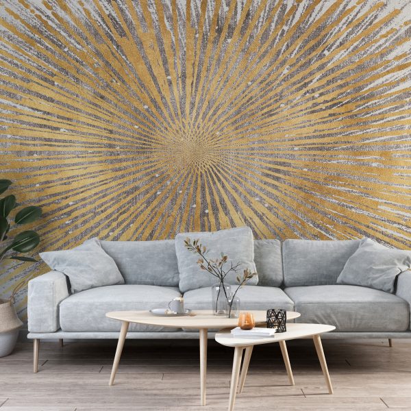 Fotobehang Gouden Bal