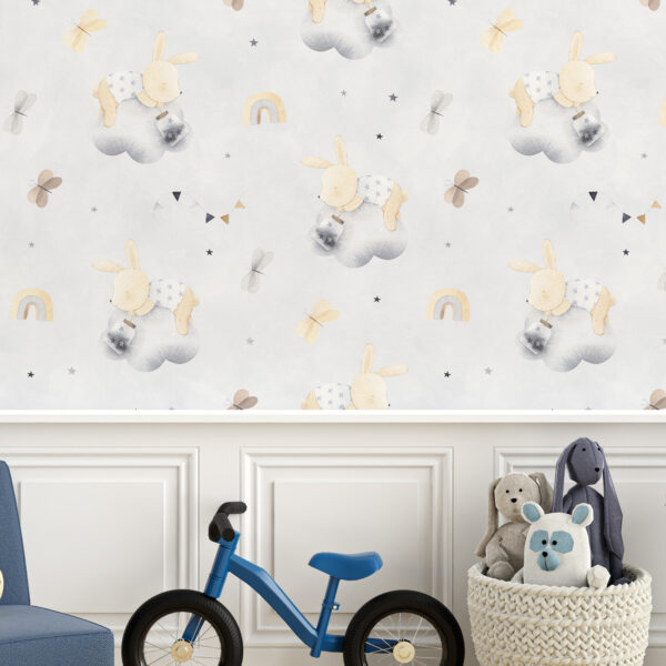 Fotobehang Sleeping Bunny
