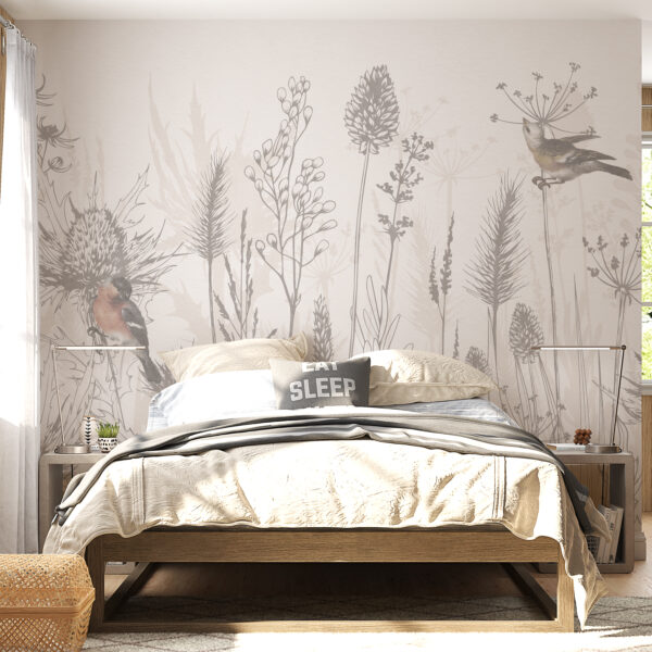 Fotobehang Bright Meadow