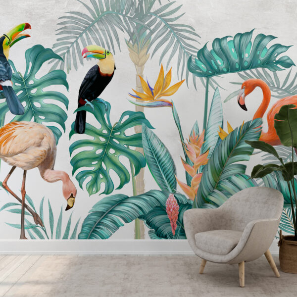 Fotobehang van Junglevogels