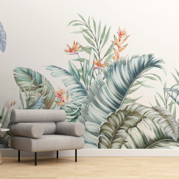Fotobehang Plant Grafisch
