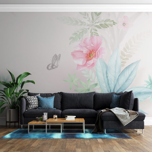 Fotobehang Delicate Bloem