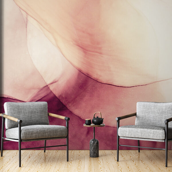Fotobehang Roze tinten