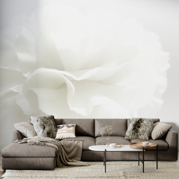 Fotobehang Witte bloem
