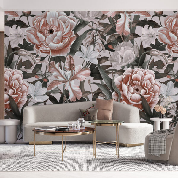 Fotobehang Grote Bloemen