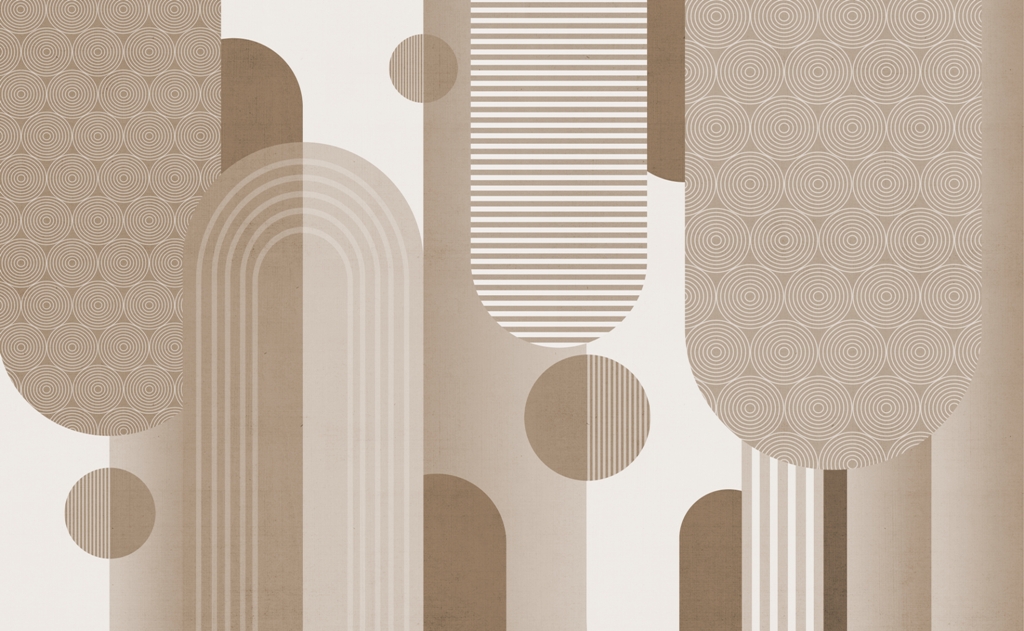 Fototapeta Beżowa Geometria_2153978749'