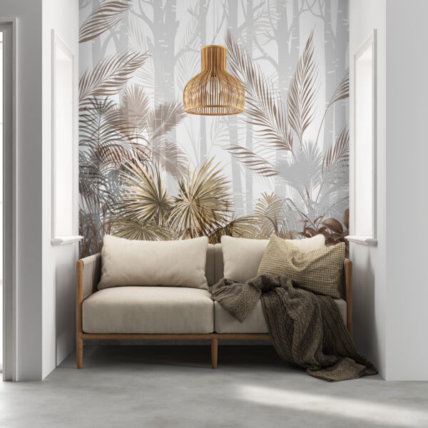 Fotobehang Tropics in 3D