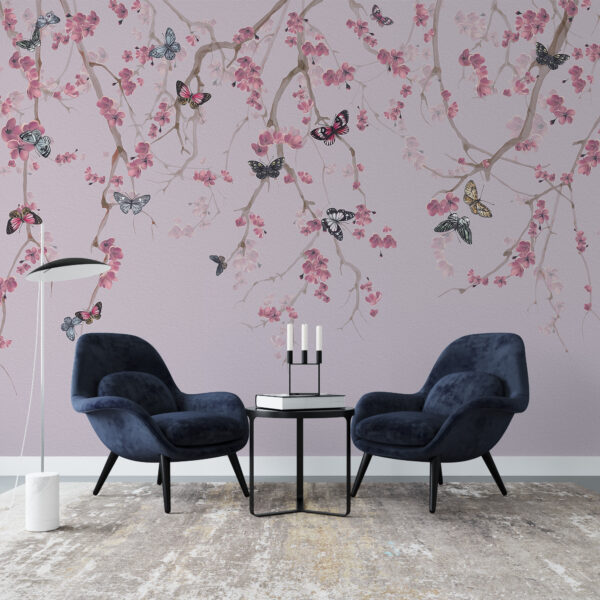 Fotobehang Lente Vlinders