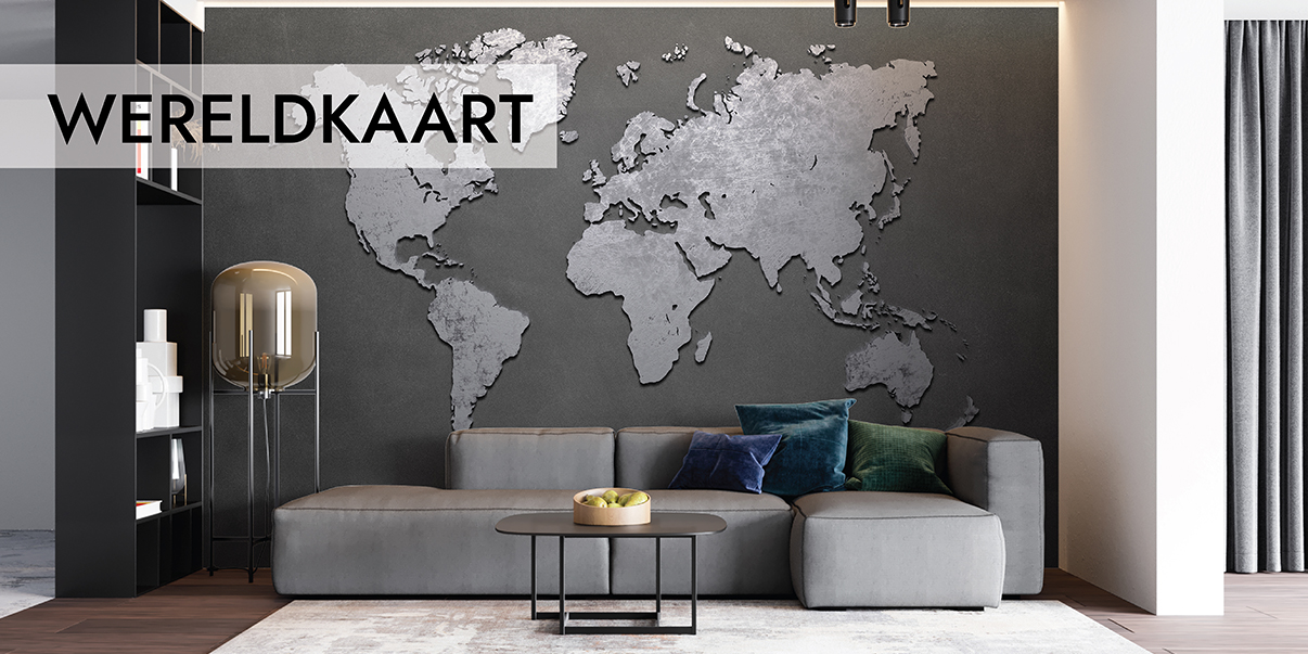 WERELDKAART Baner