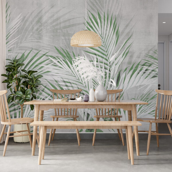 Fotobehang Palmtakken