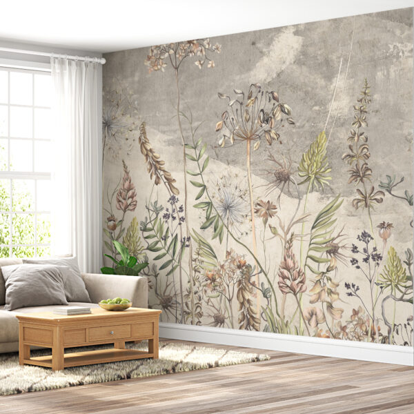 Fotobehang Veldbloemen