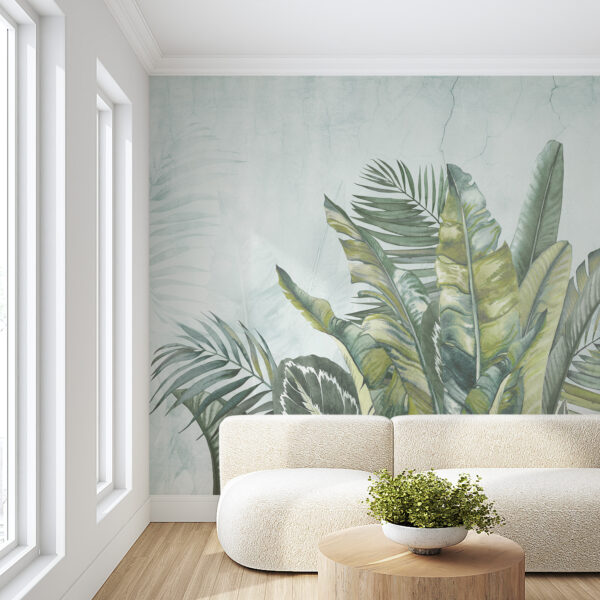 Fototape Palmblad groen