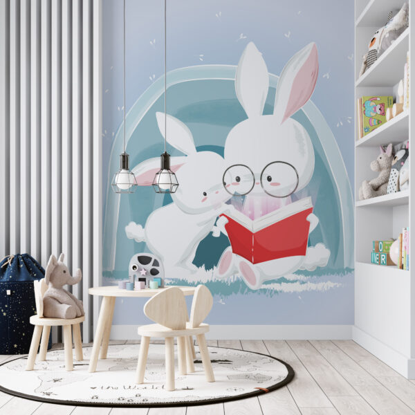 Fotobehang Konijntjes