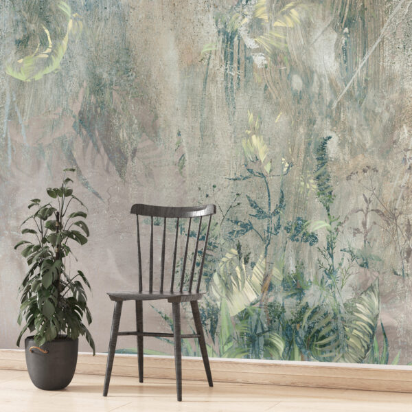 Fotobehang Planten in Bruin