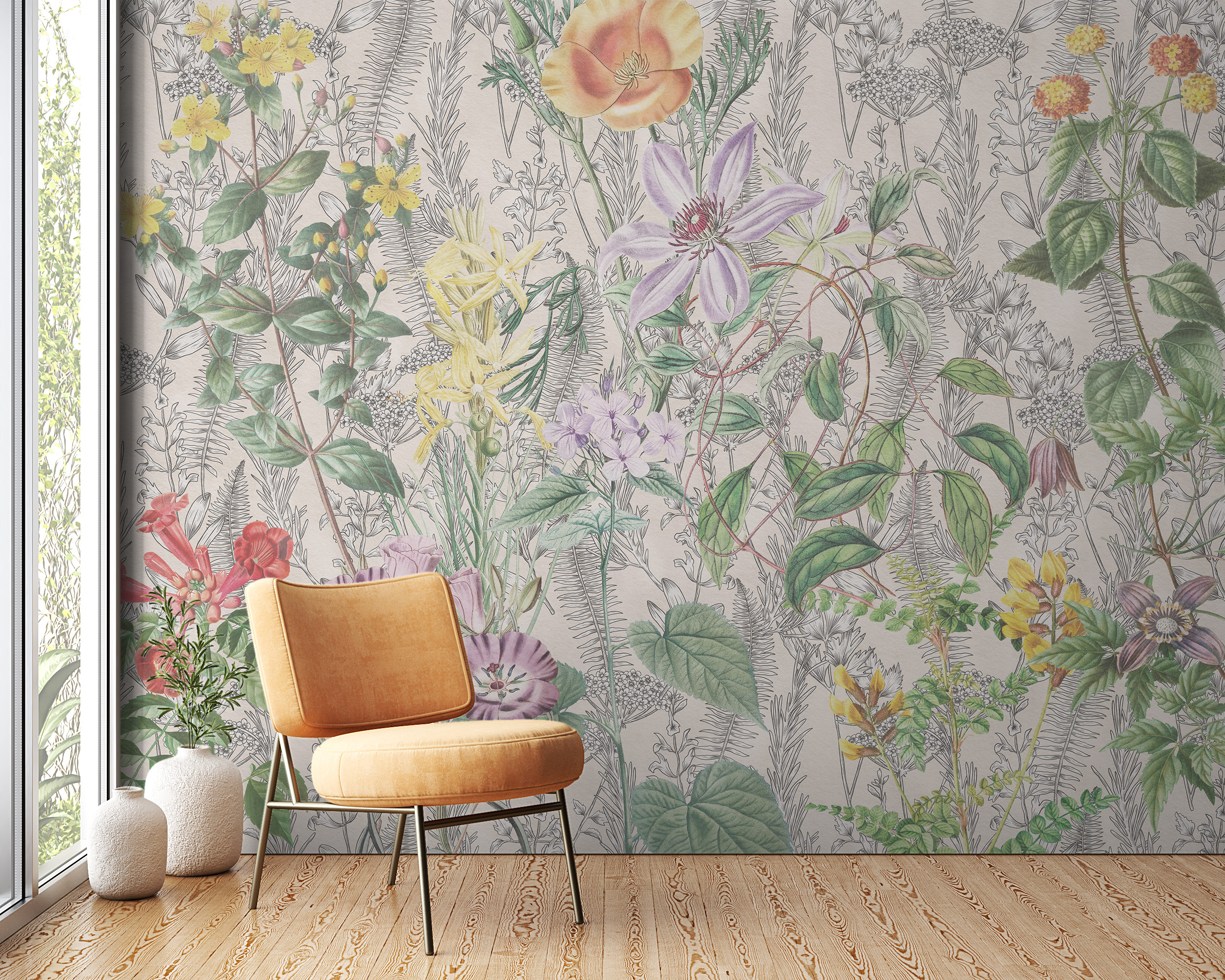 Fotobehang Bloemen