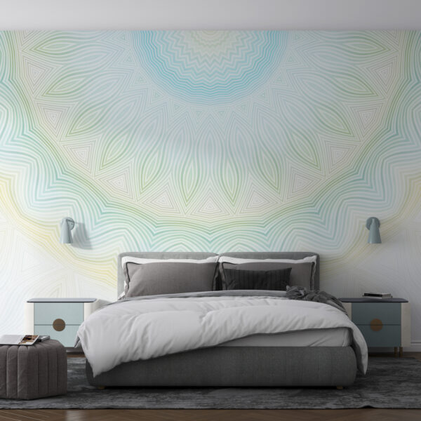 Fotobehang Helder Mandala