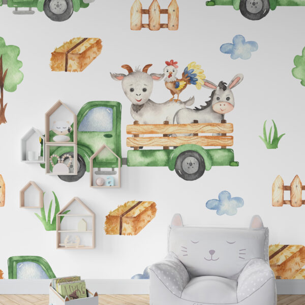 Fotobehang Happy Farm