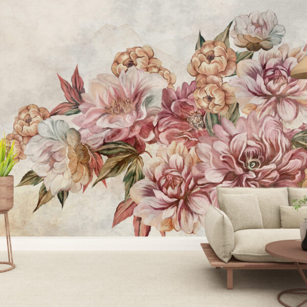 Fotobehang Boeket bloemen