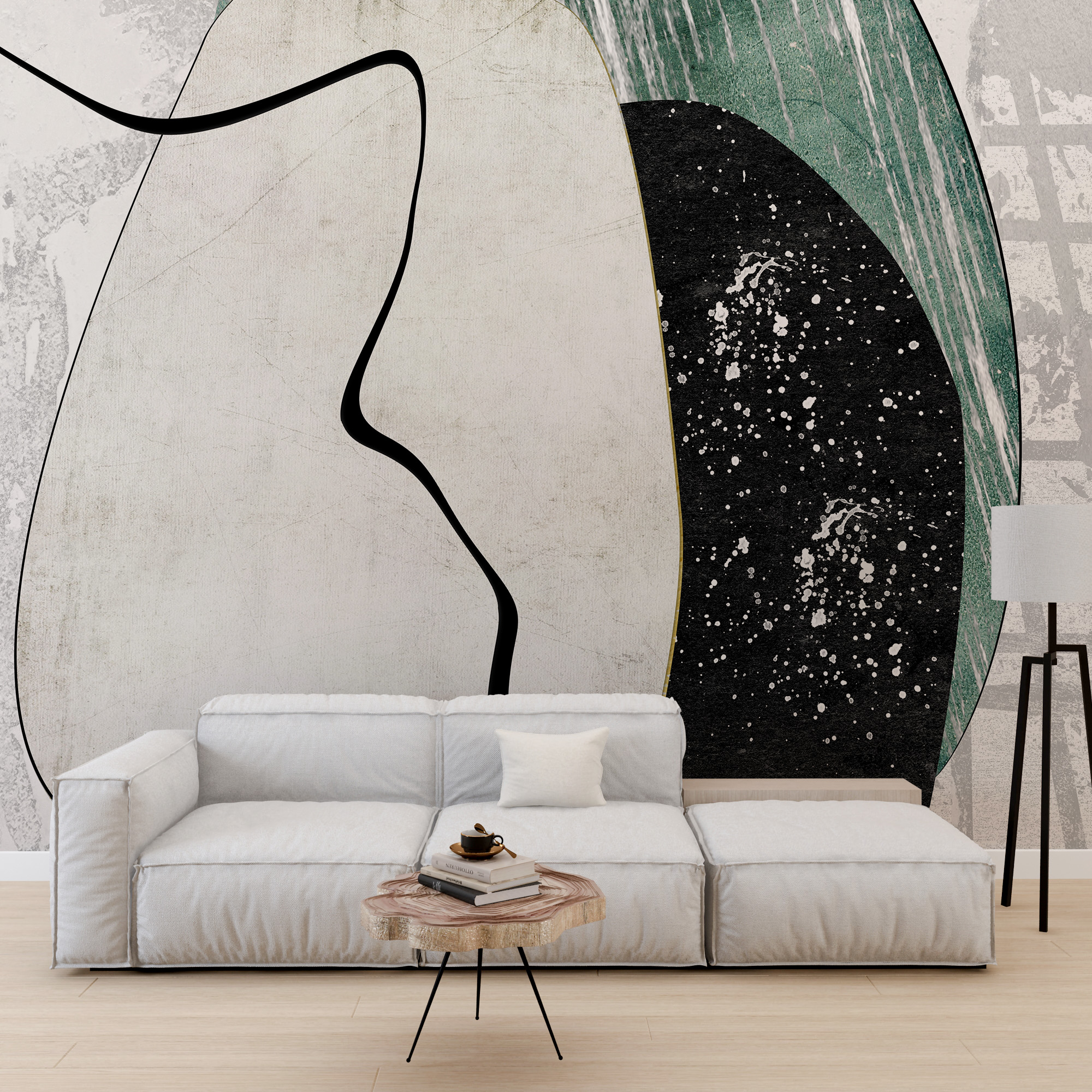 Fotobehang Moderne Abstractie