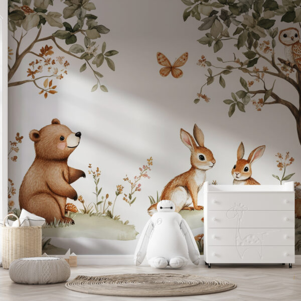 Behang Dieren in de Glade