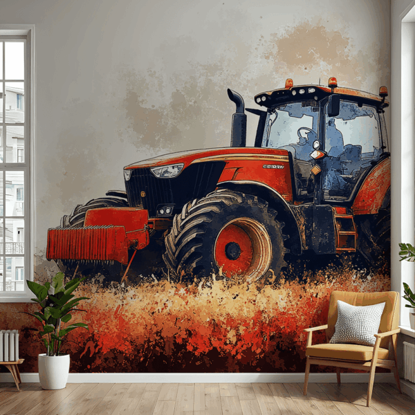 Fotobehang Landbouwkracht