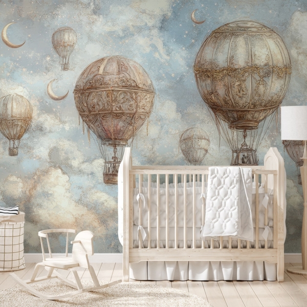 Fotobehang Hemel van ballondromen