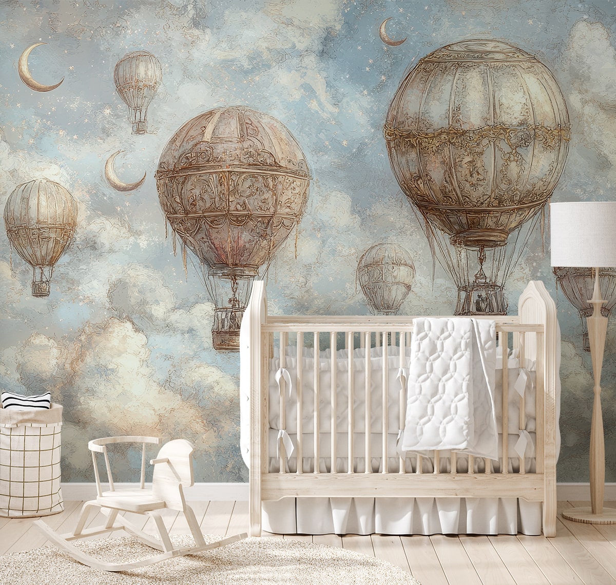 Fotobehang Hemel van ballondromen