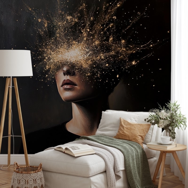 Fotobehang Gedachtenexplosie