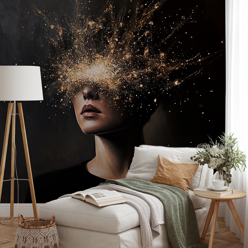 Fotobehang Gedachtenexplosie