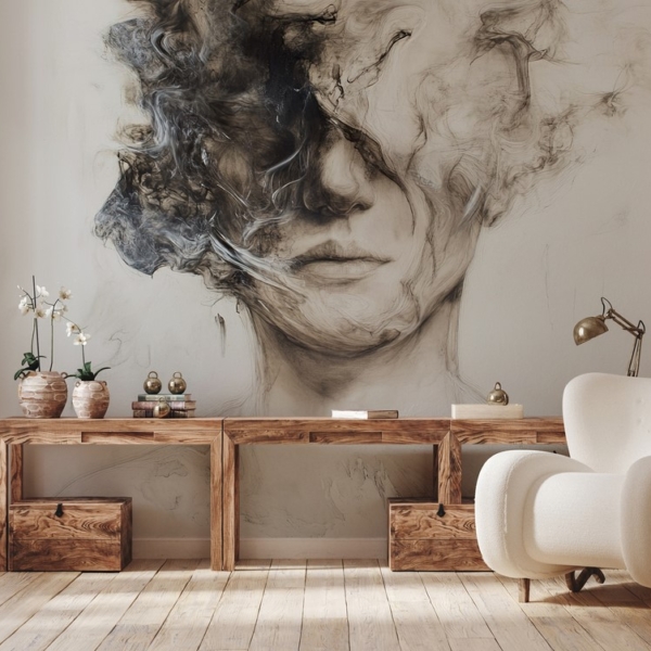 Fotobehang De stroom van het zelf