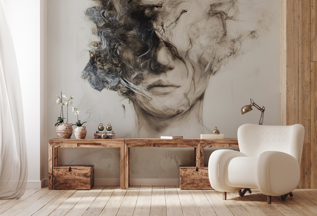 Fotobehang De stroom van het zelf