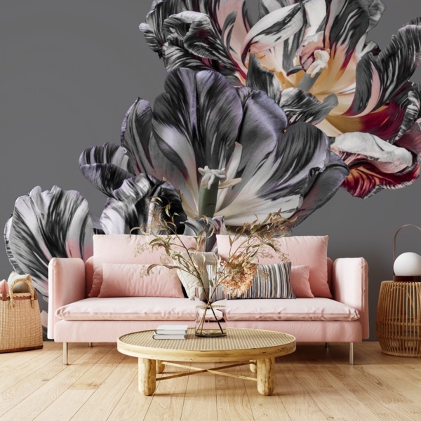 Fotobehang Bloemenexplosie