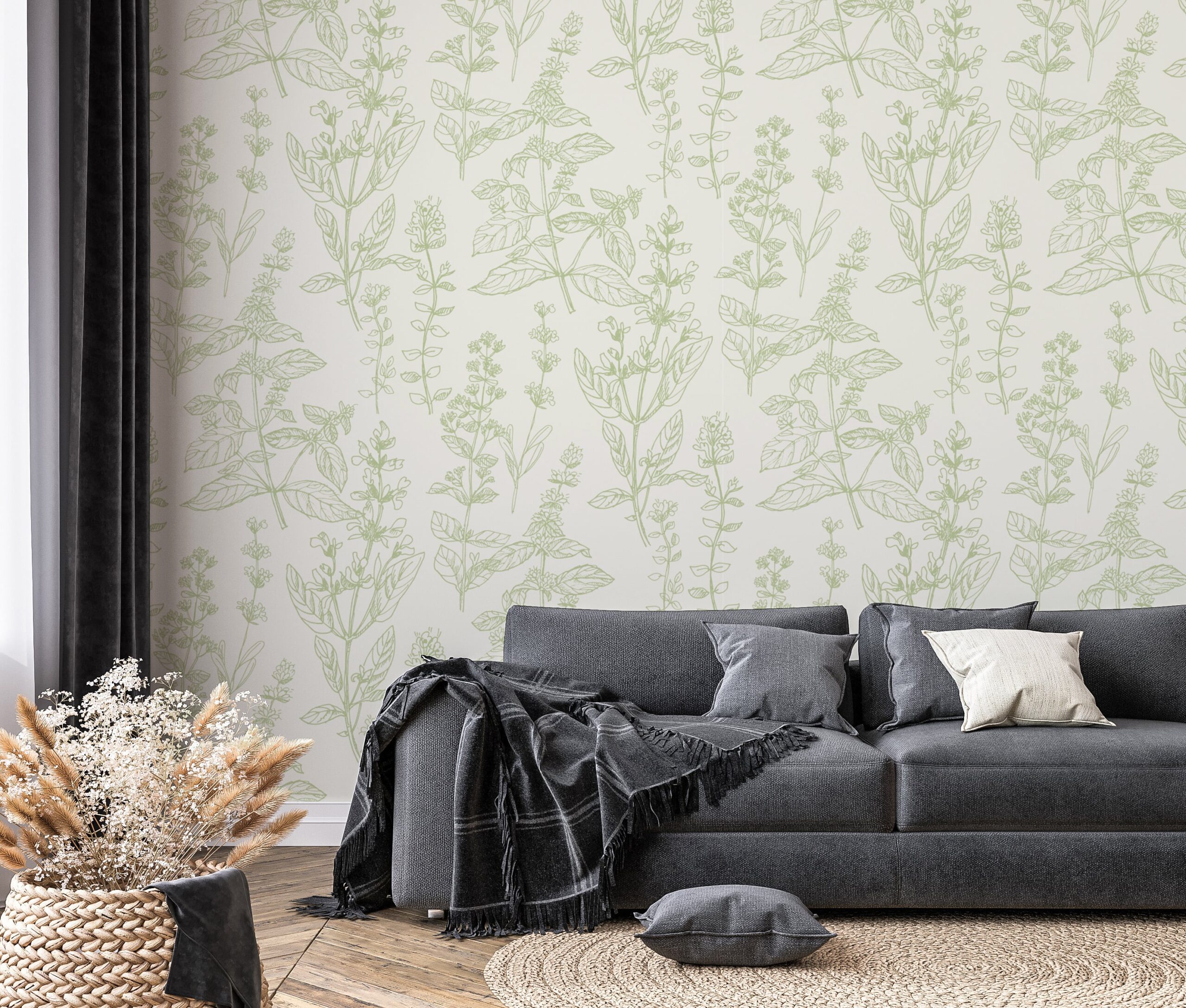 Fotobehang Groene Harmonie