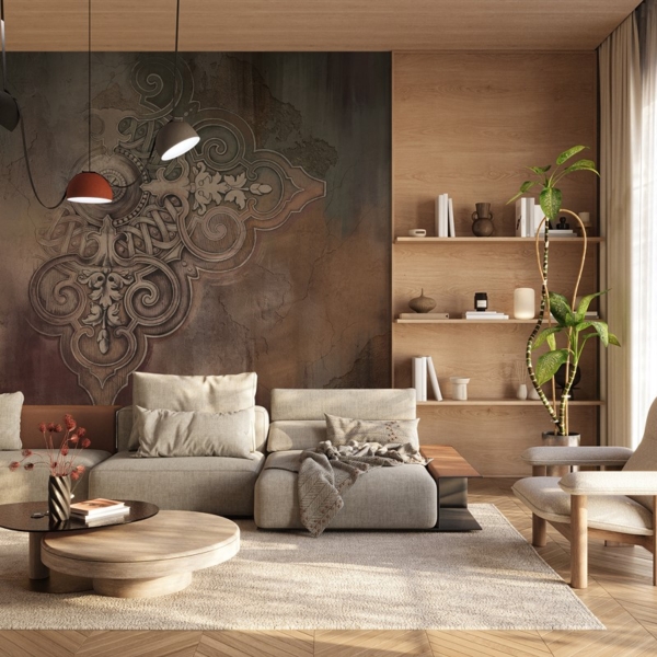 Fotobehang Ornament