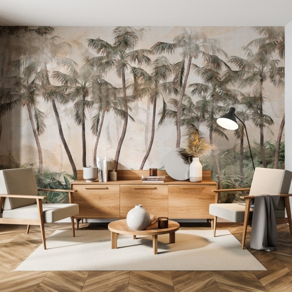 Fotobehang Tropisch bos
