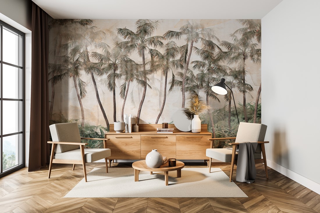 Fotobehang Tropisch bos