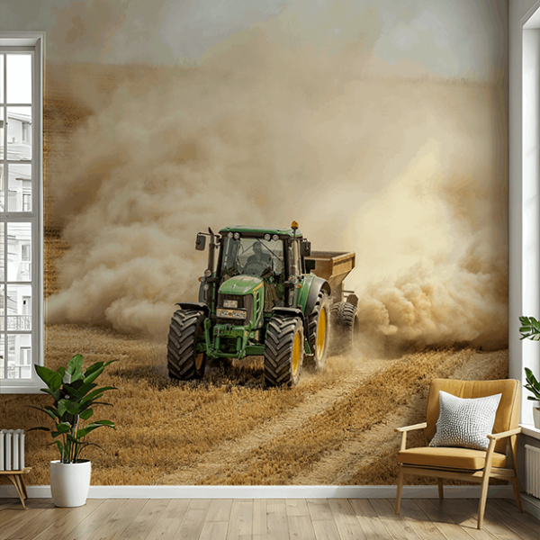 Fotobehang Veldwerk