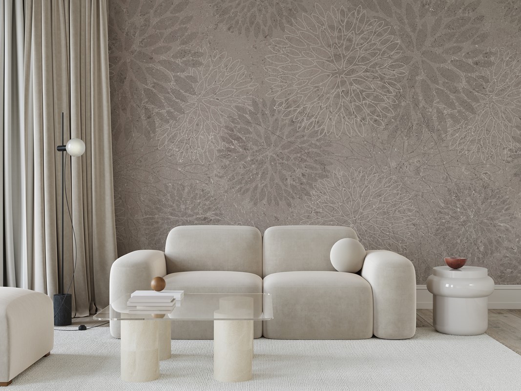Fotobehang Beige Subtiliteit
