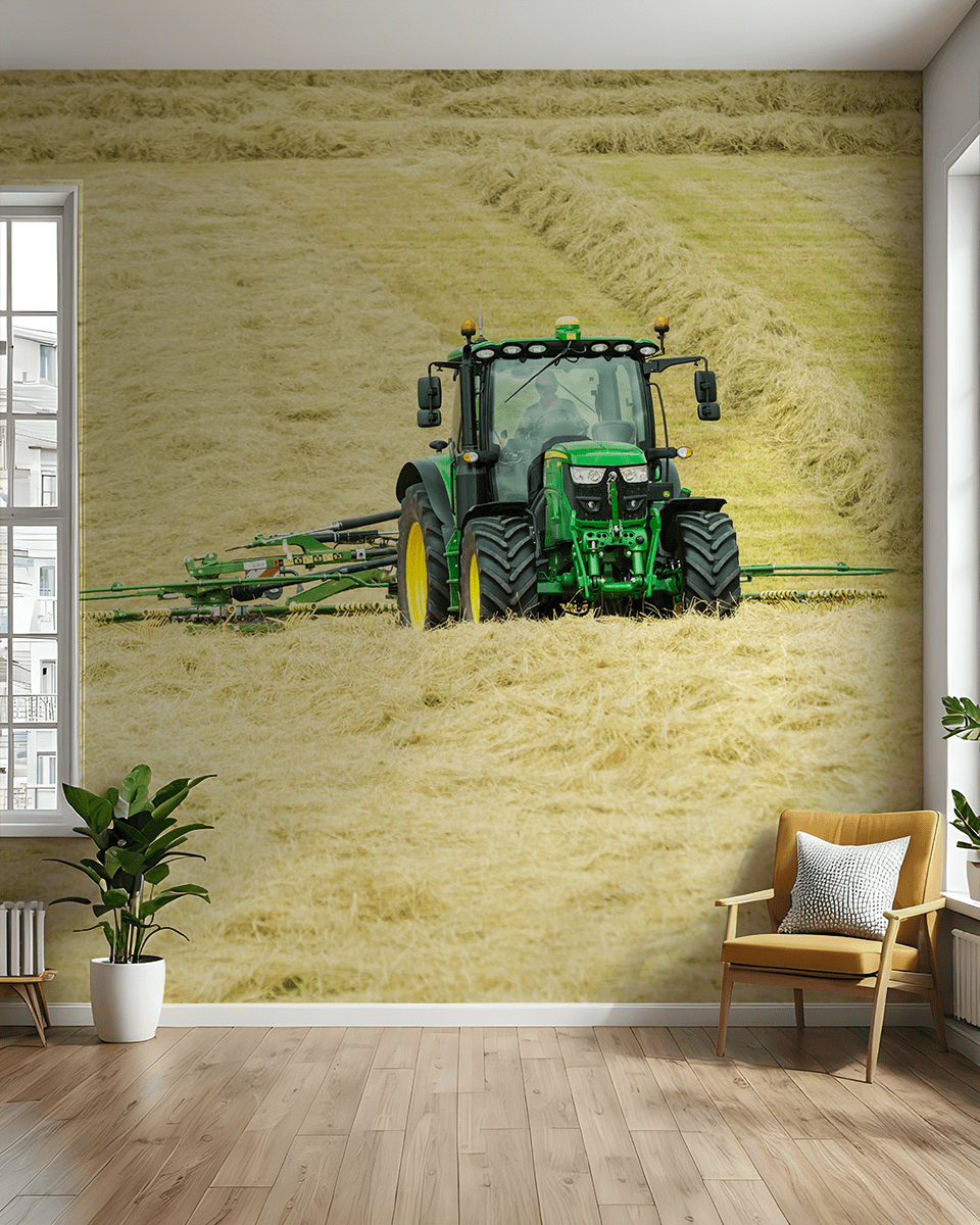 Fotobehang Groene Titaan