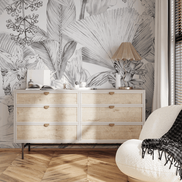 Fotobehang Botanische elegantie