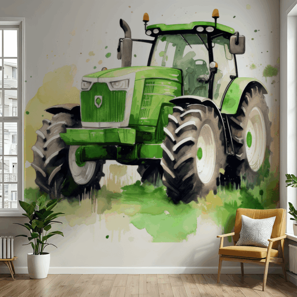 Fotobehang Groene Titaan van het Veld