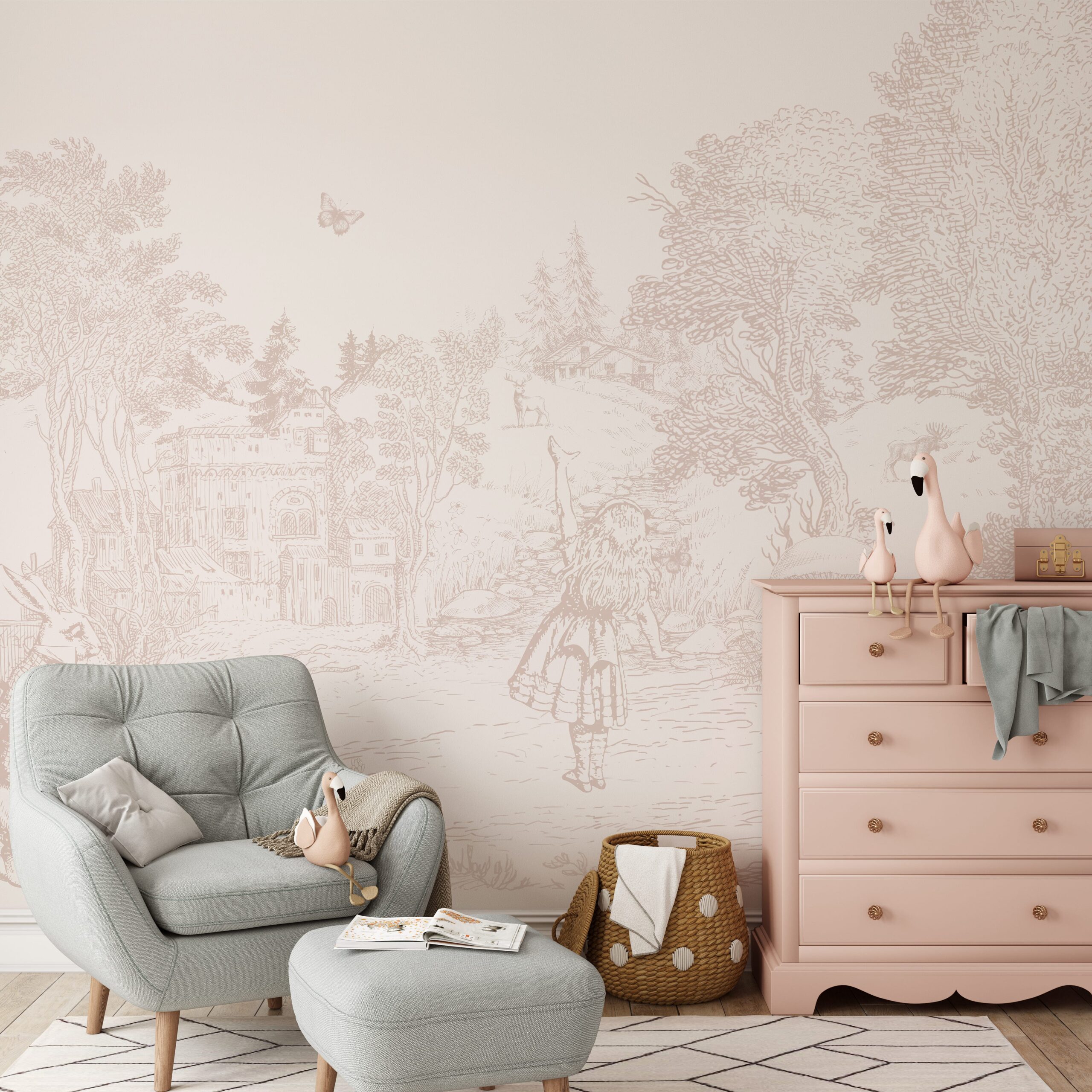Fotobehang In Wonderland