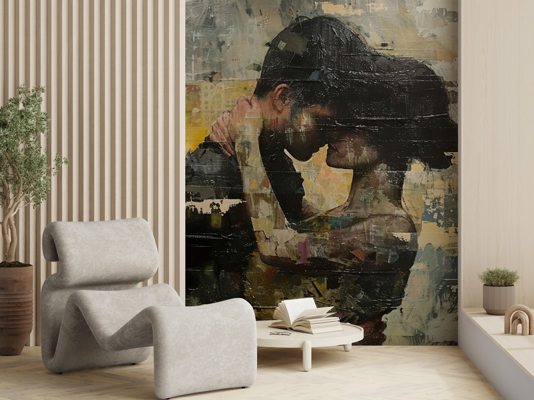 Fotobehang Vervaagd in passie
