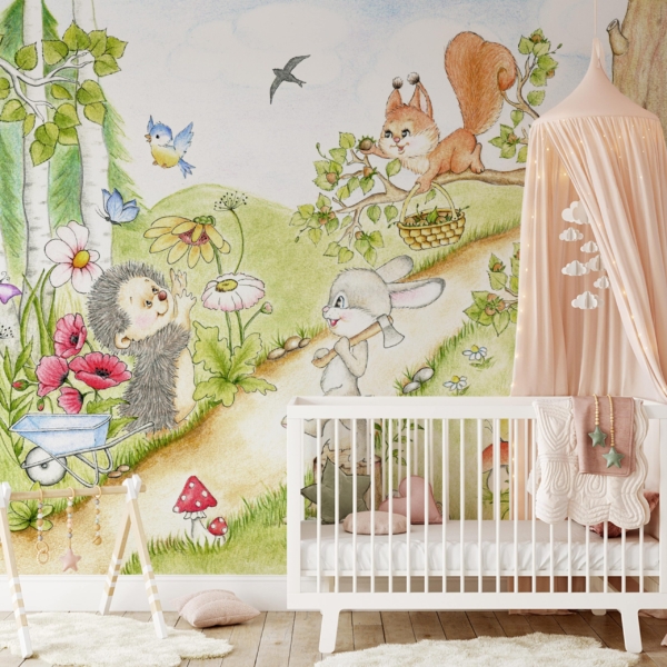 Fotobehang Huisdierenpakket
