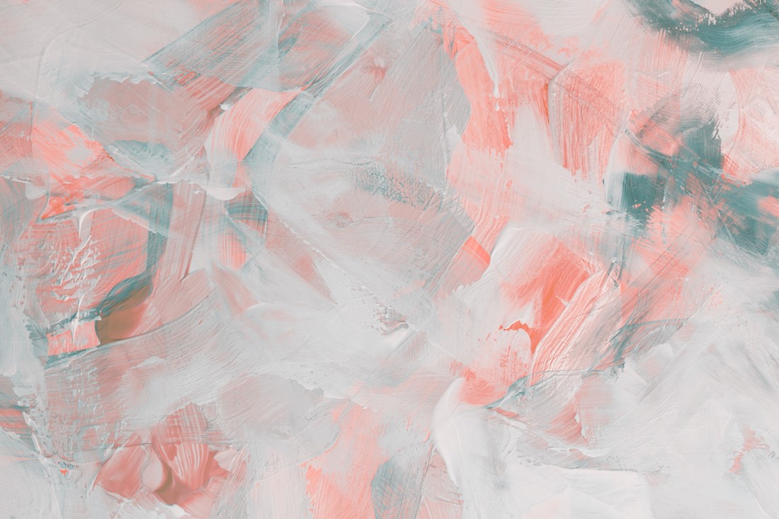 Art,Modern,Oil,And,Acrylic,Smear,Blot,Canvas,Painting,Wall.