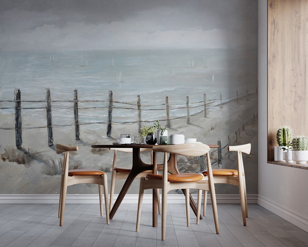 Fotobehang Duinen aan zee