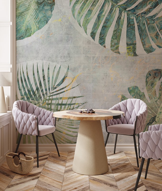Fotobehang Monstera Groen