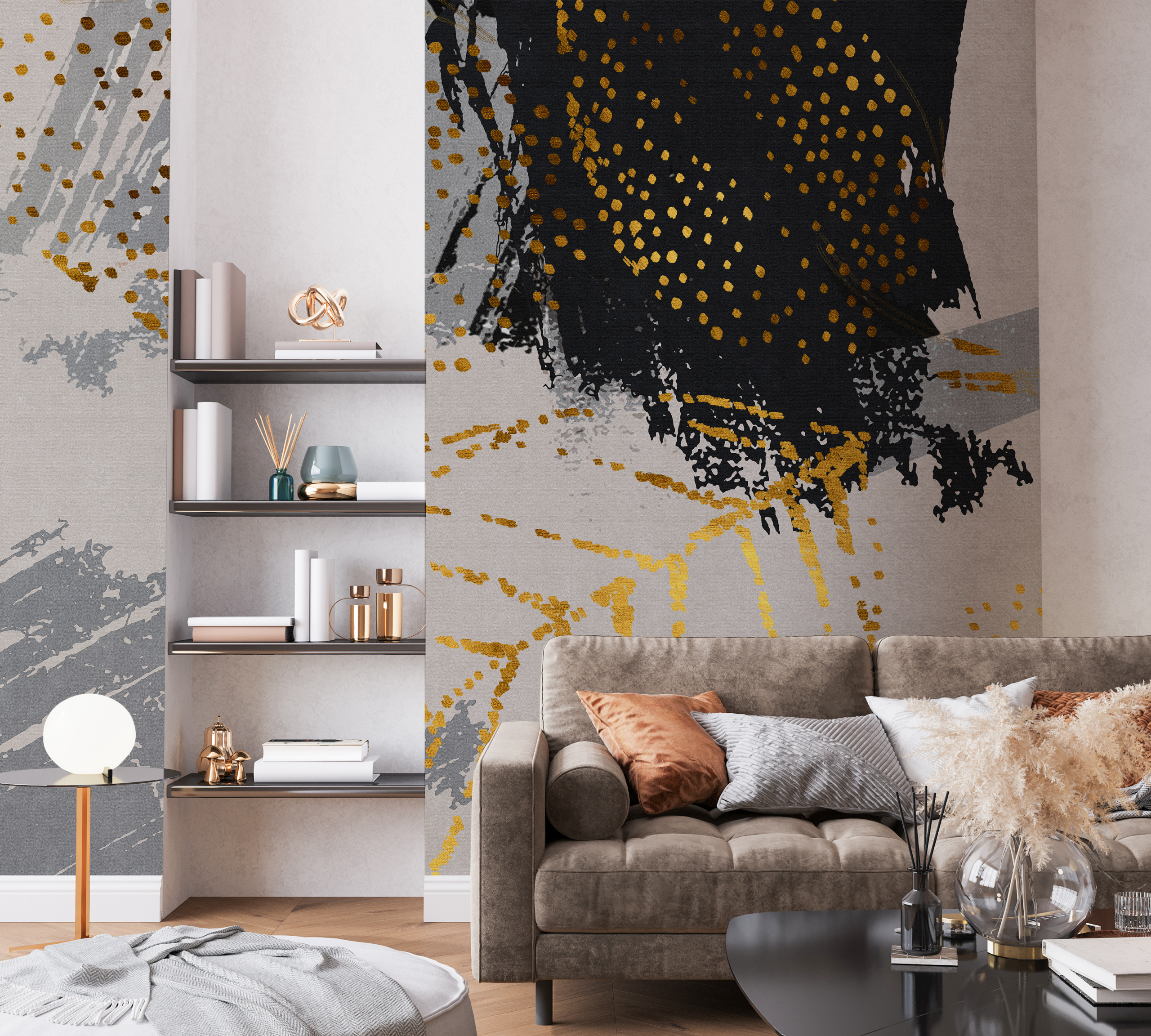 Fotobehang Glamour Abstractie