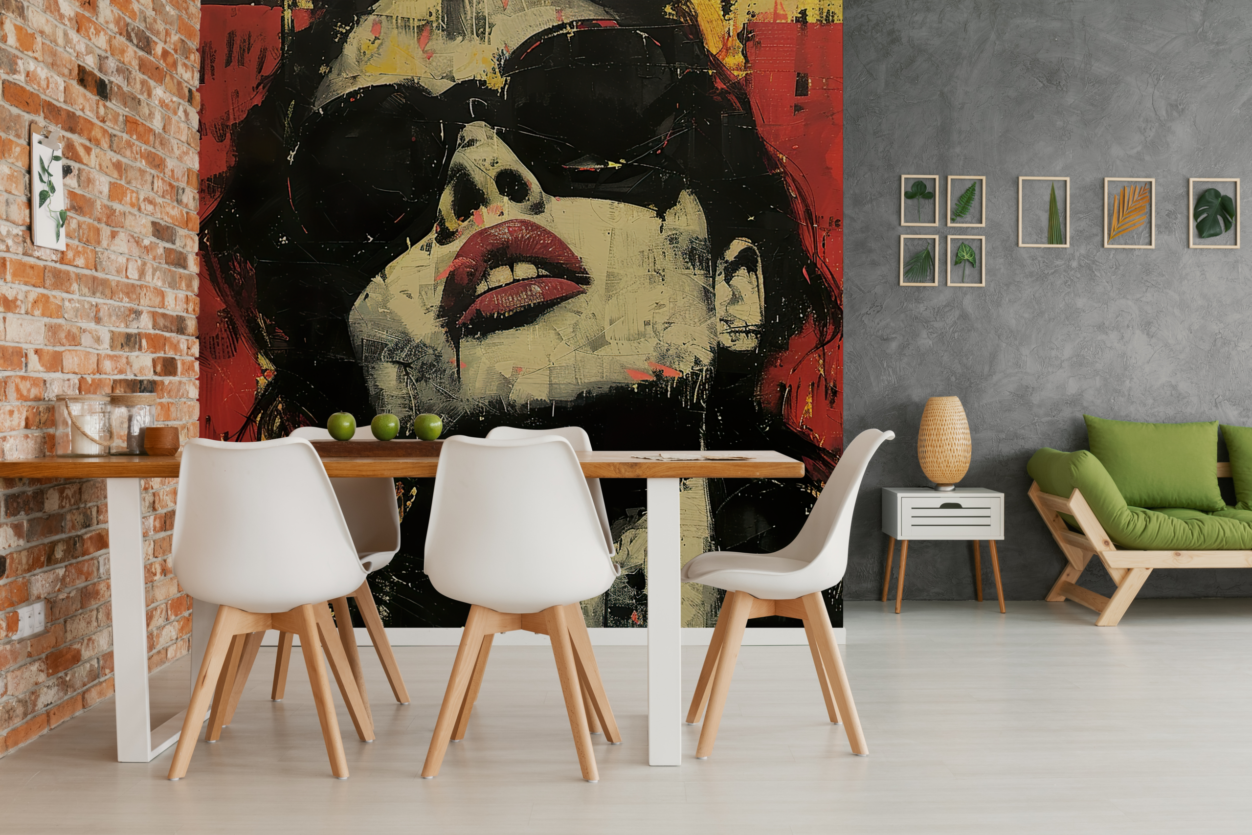 Fotobehang Pop Art Vrouw